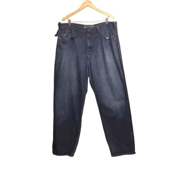 Vintage Coogie Heritage Jeans Mens 40x 34 Baggy Fit Embroidered Patches … - Picture 1 of 9